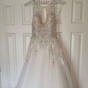 Allure sleeveless wedding dress